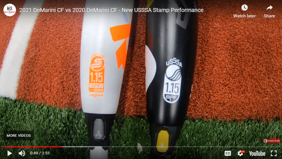 2021 vs 2020 vs 2019 vs 2018 vs 2017 DeMarini CF Zen