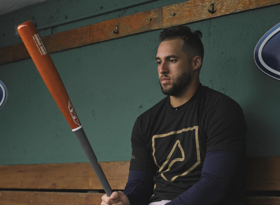 Análise do taco George Springer | cabo de machado Pro-Fit personalizado